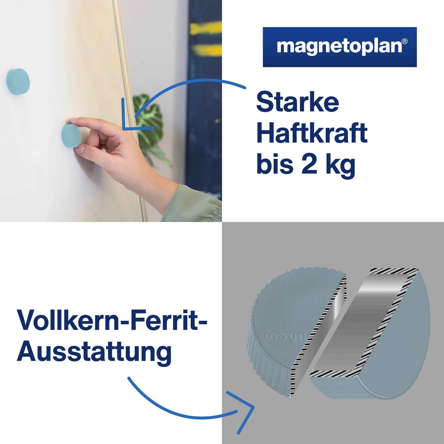 magnetoplan® Magnet Discofix Magnum