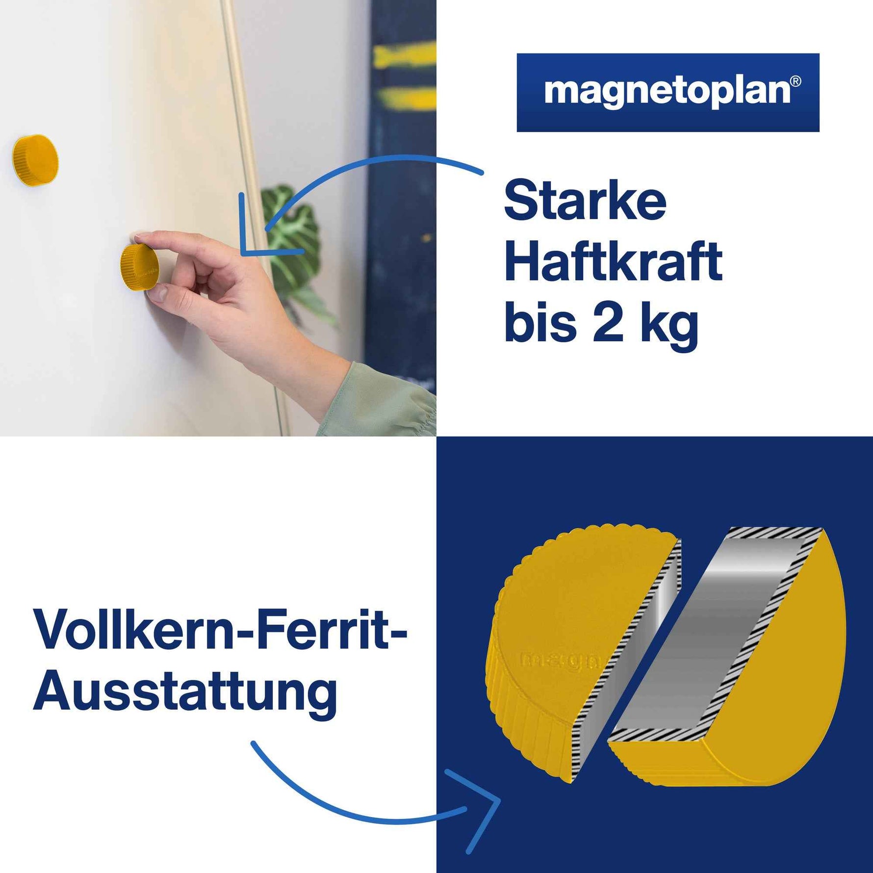 magnetoplan® Magnet Discofix Magnum