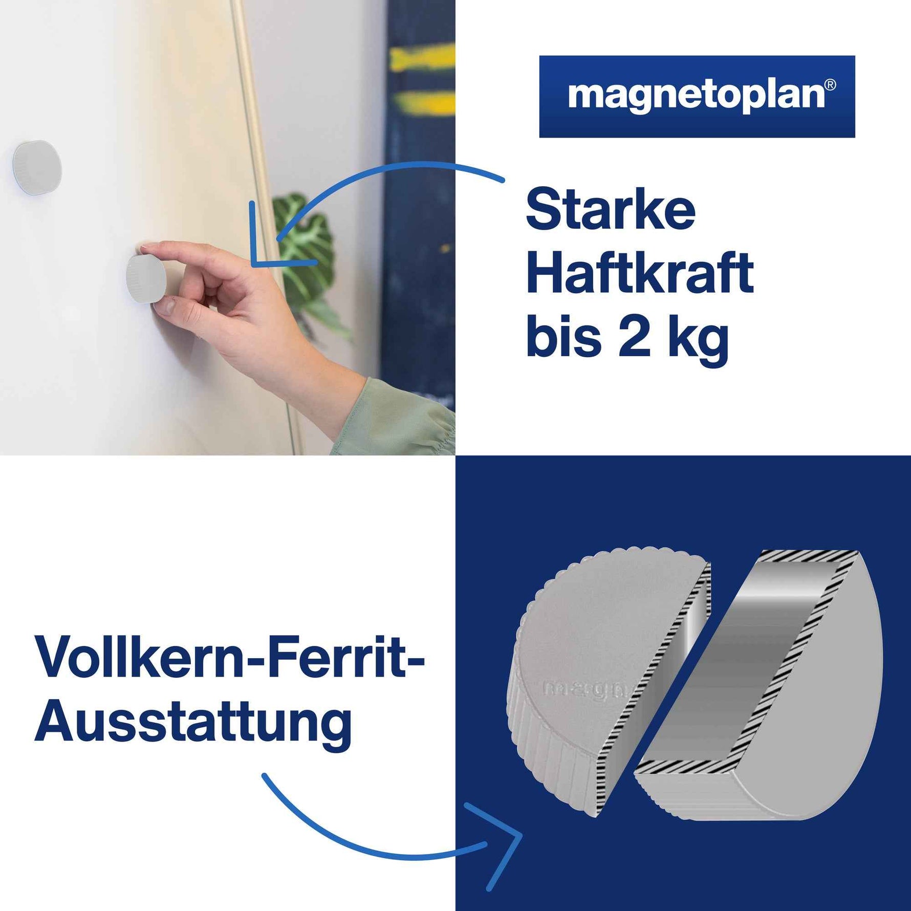 magnetoplan® Magnet Discofix Magnum