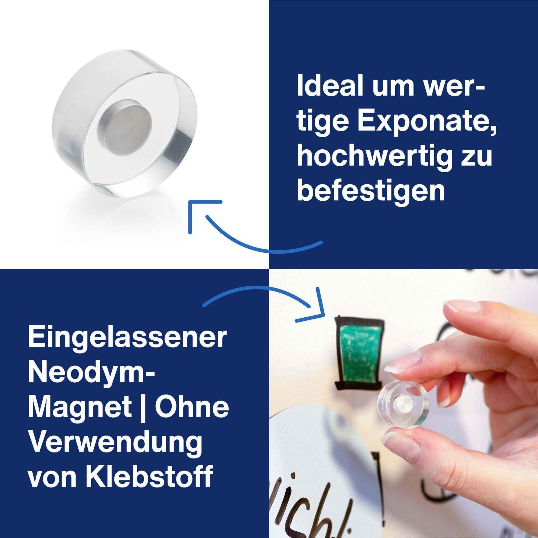 magnetoplan® Magnet Design 15 x 9 mm (Ø x H)