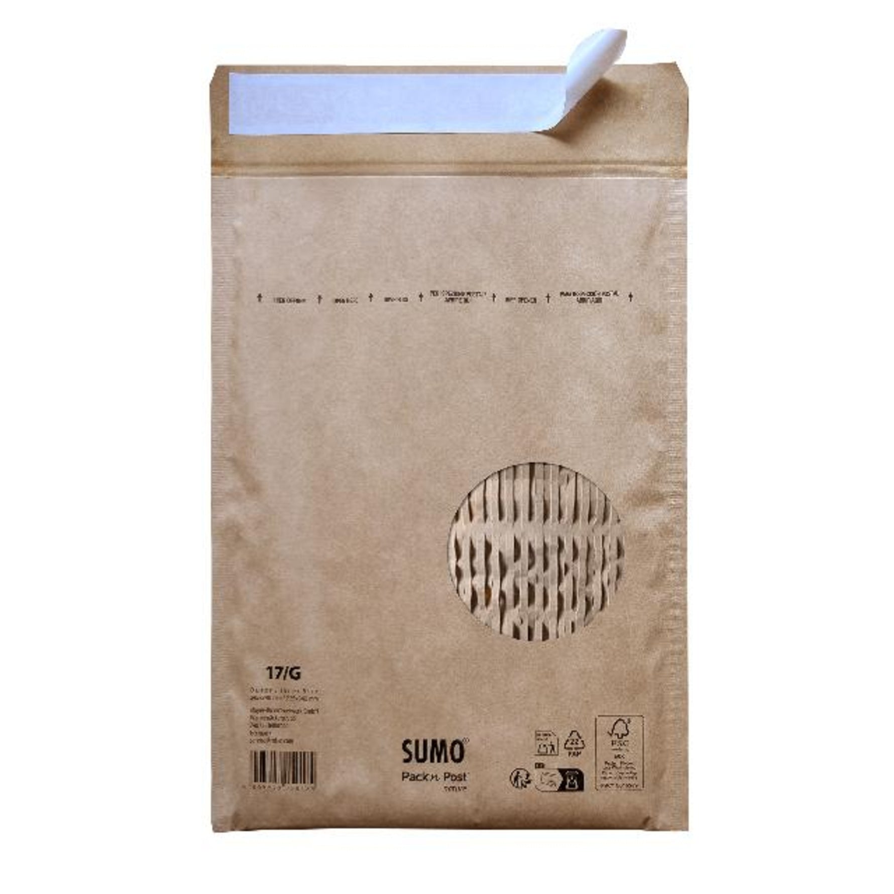 SUMO Papierpolstertasche Pack'n Post nature 17/G - Wiepa Bürofachpartner