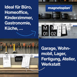 magnetoplan® Magnetleiste magnetowand