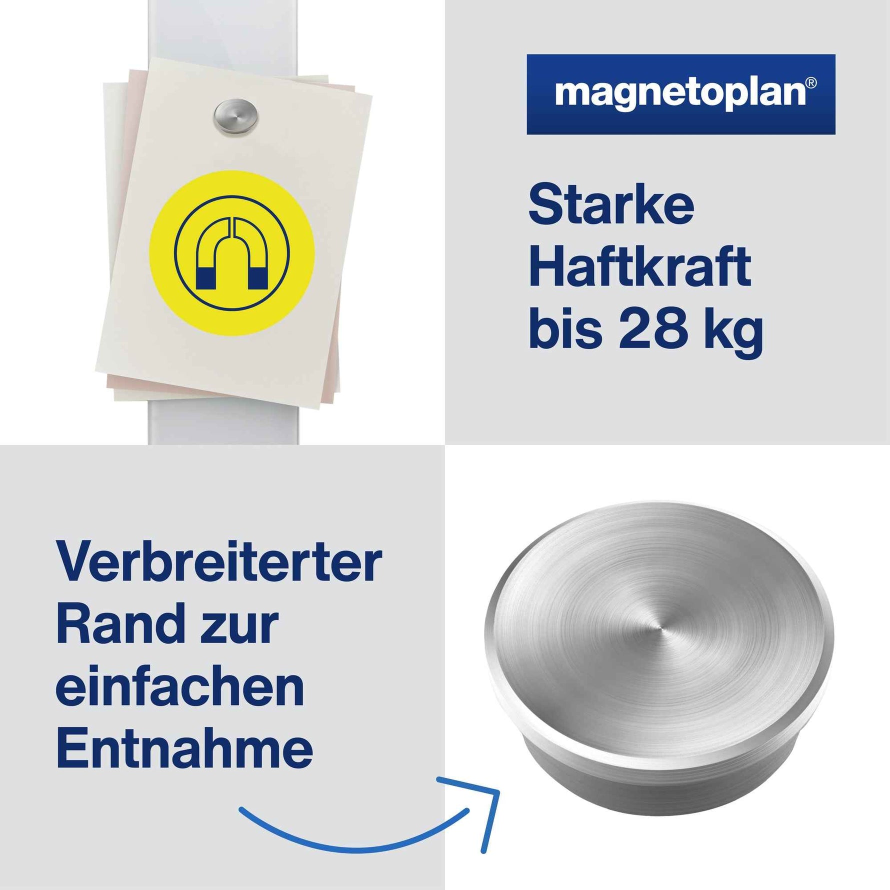 magnetoplan® Magnet Discofix forte 30 mm