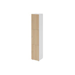 Hammerbacher Schließfachschrank 400 x 2.156 x 420 mm (B x H x T) 3 Fächer eiche