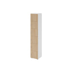 Hammerbacher Schließfachschrank 400 x 2.156 x 420 mm (B x H x T) 6 Fächer eiche