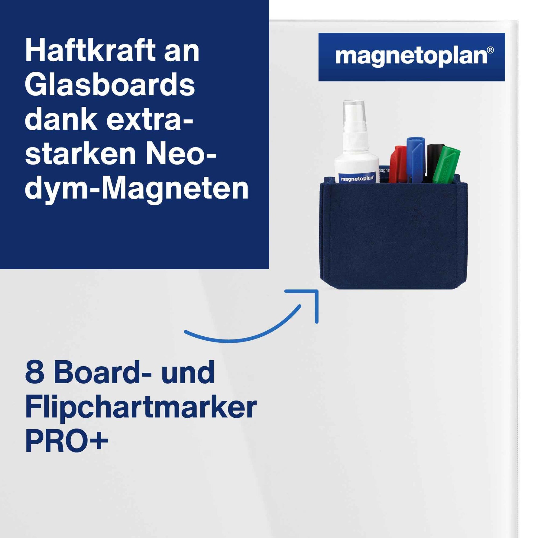 magnetoplan® Stiftehalter magnetoTray ecoAware MEDIUM