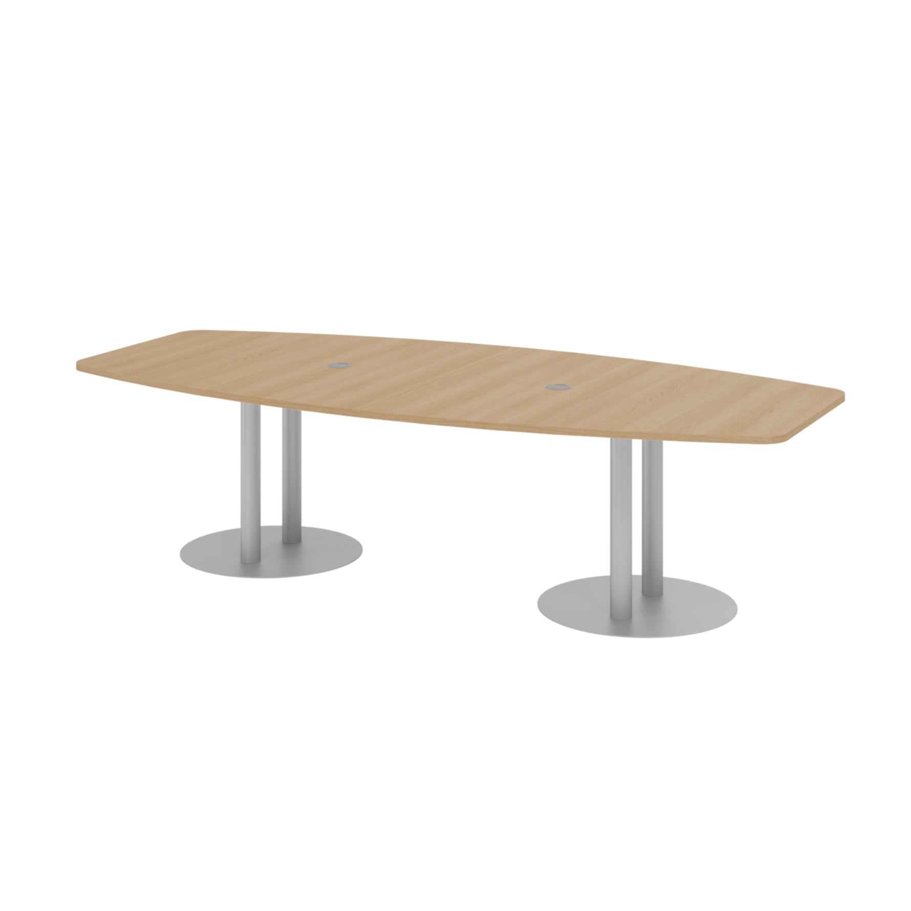 Hammerbacher Konferenztisch KT28S Stahl – Produktbild 3