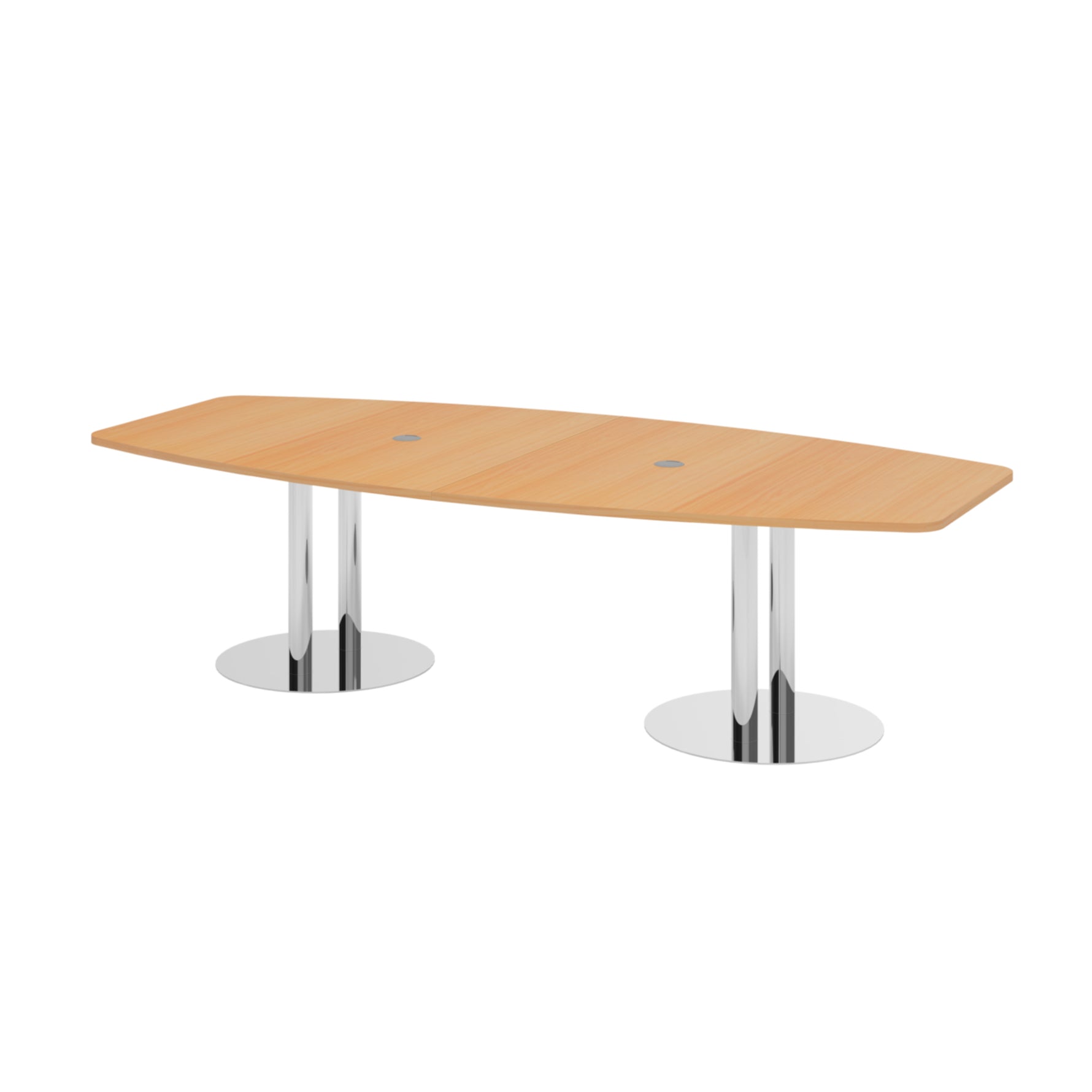 Hammerbacher Konferenztisch KT28C Stahl, verchromt – Produktbild 7