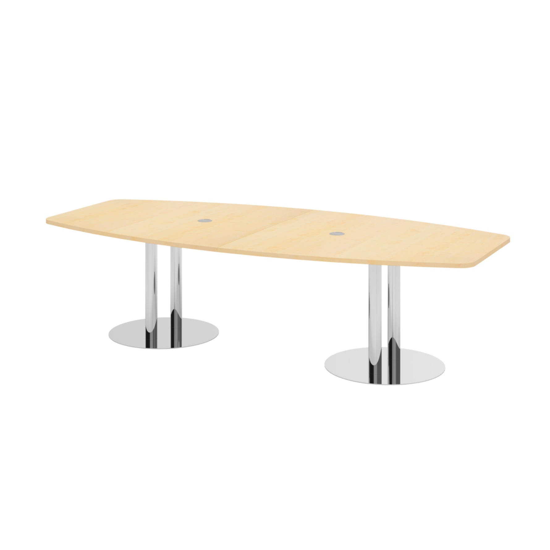 Hammerbacher Konferenztisch KT28C Stahl, verchromt – Produktbild 3