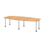 Hammerbacher Konferenztisch KT28C Stahl buche – Produktbild 3