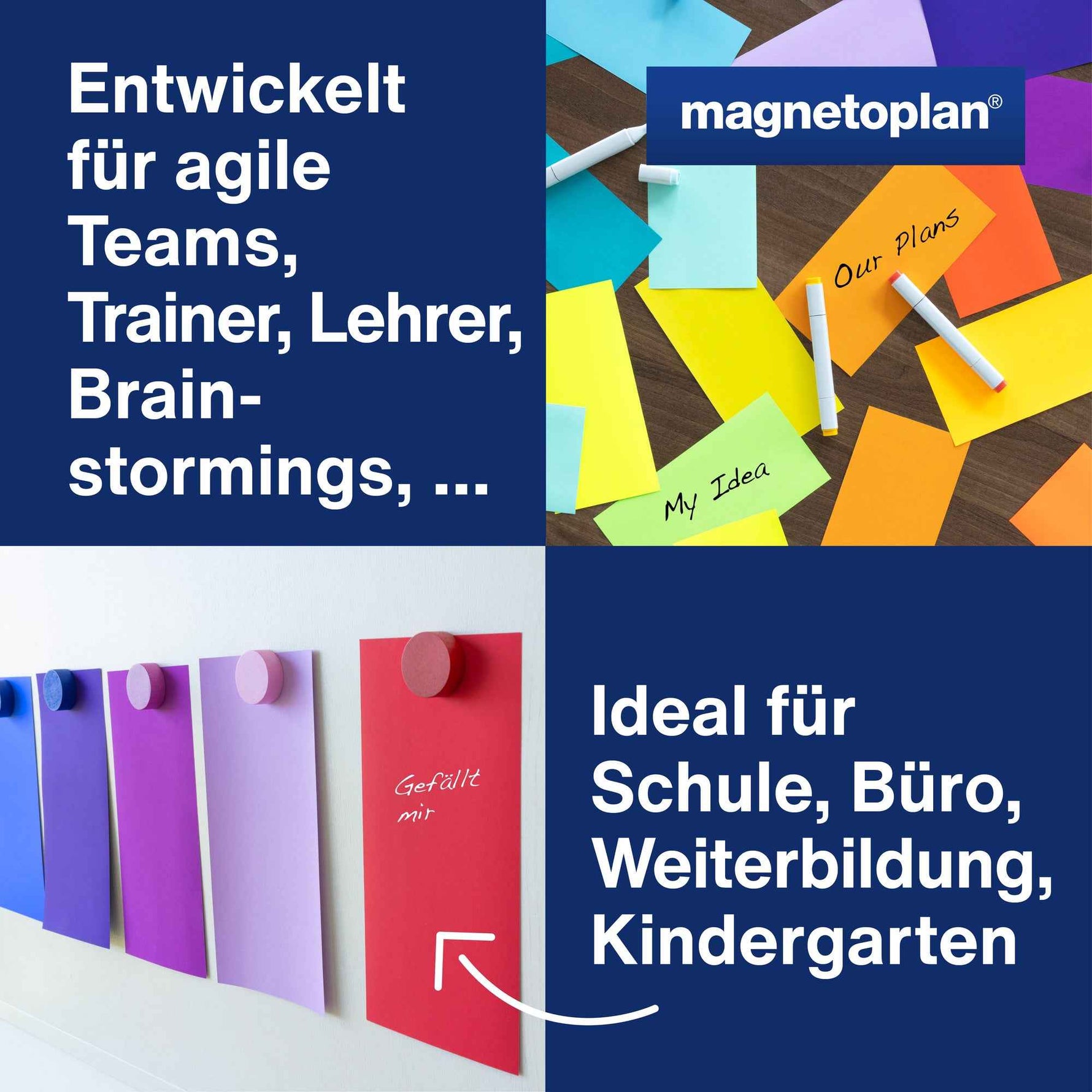 magnetoplan® Moderationskarte Dawn