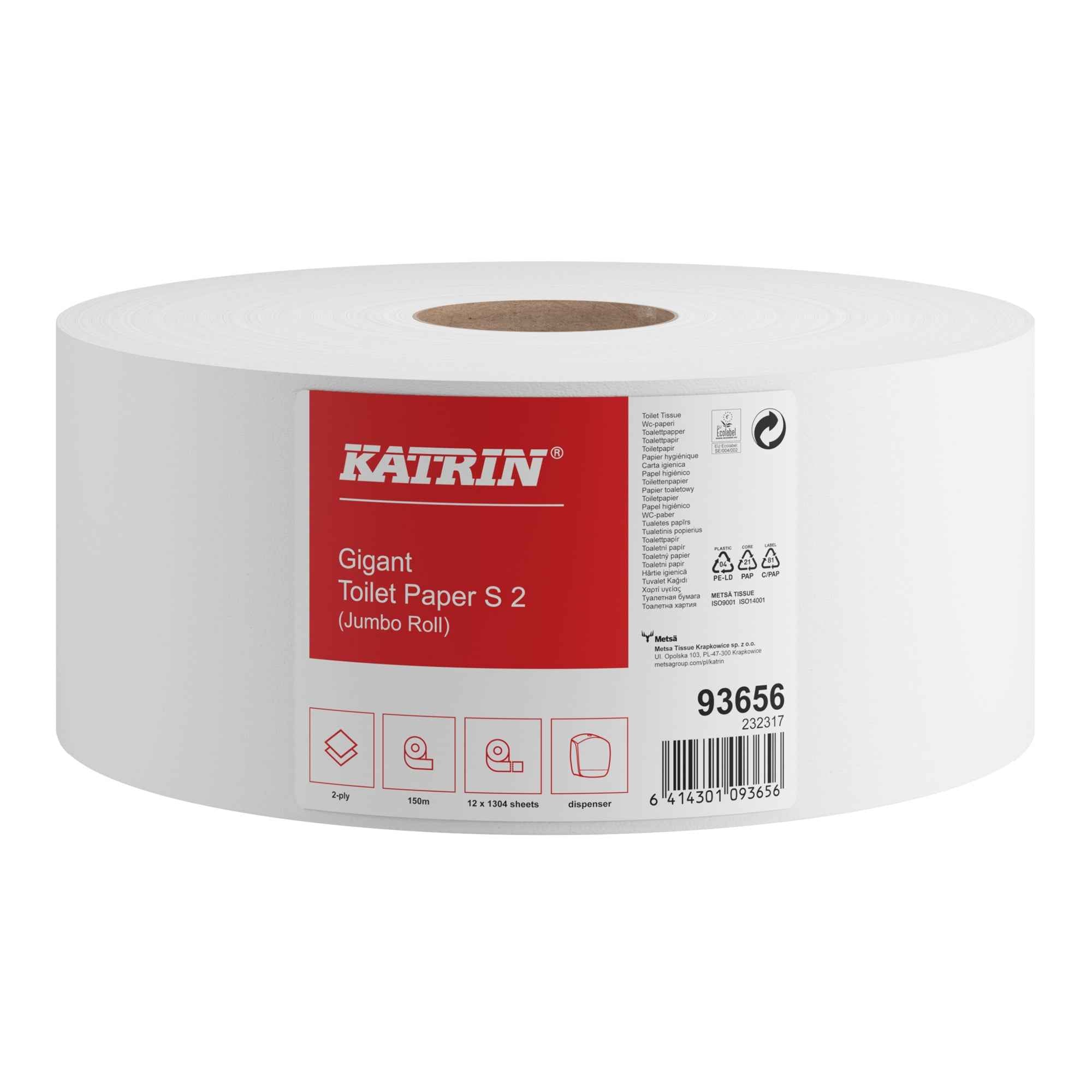 Katrin Toilettenpapier Gigant S 2