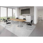 Hammerbacher Konferenztisch KT28S Stahl