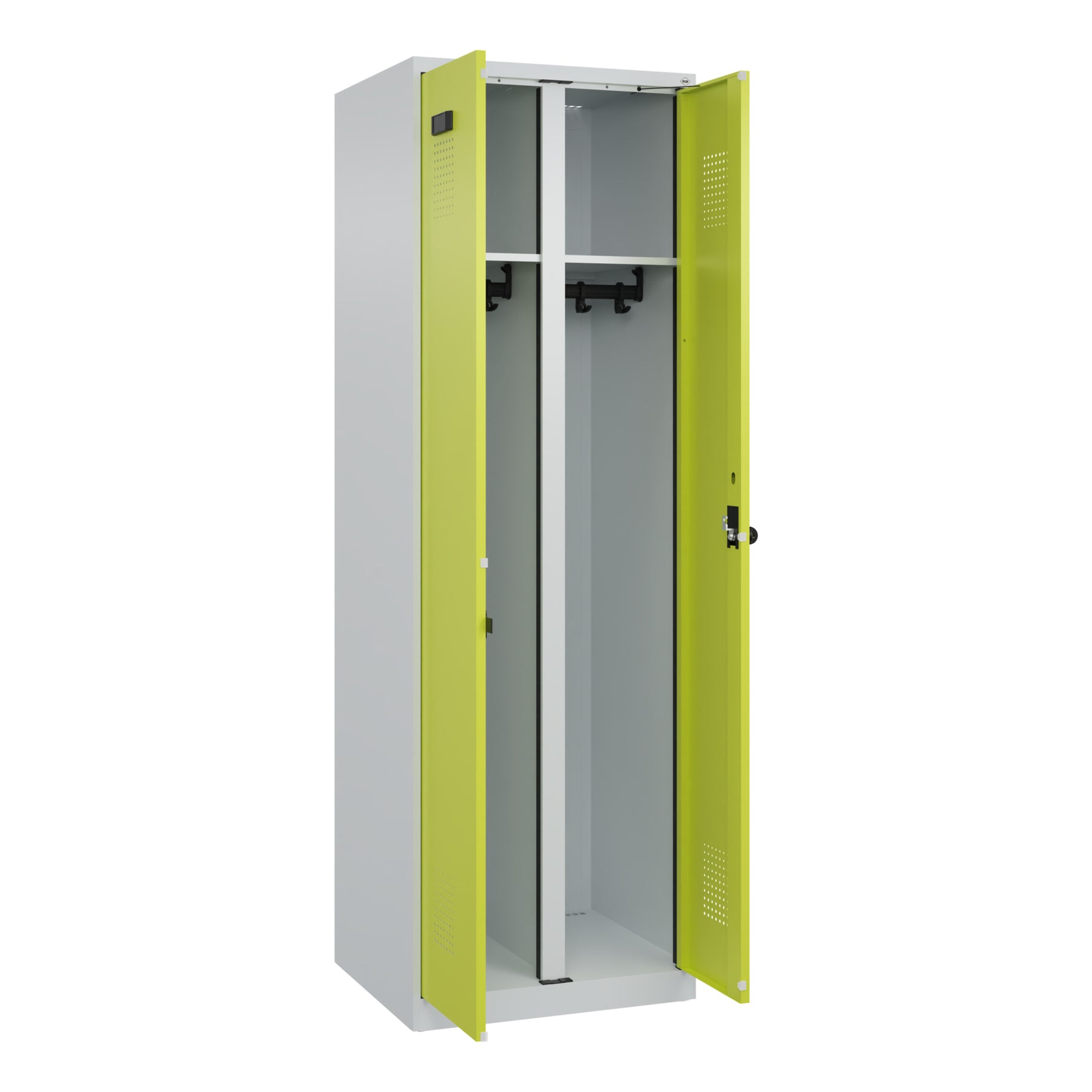 C+P Kleiderspind Evolo PLUS mit Sockel lichtgrau – Produktbild 13