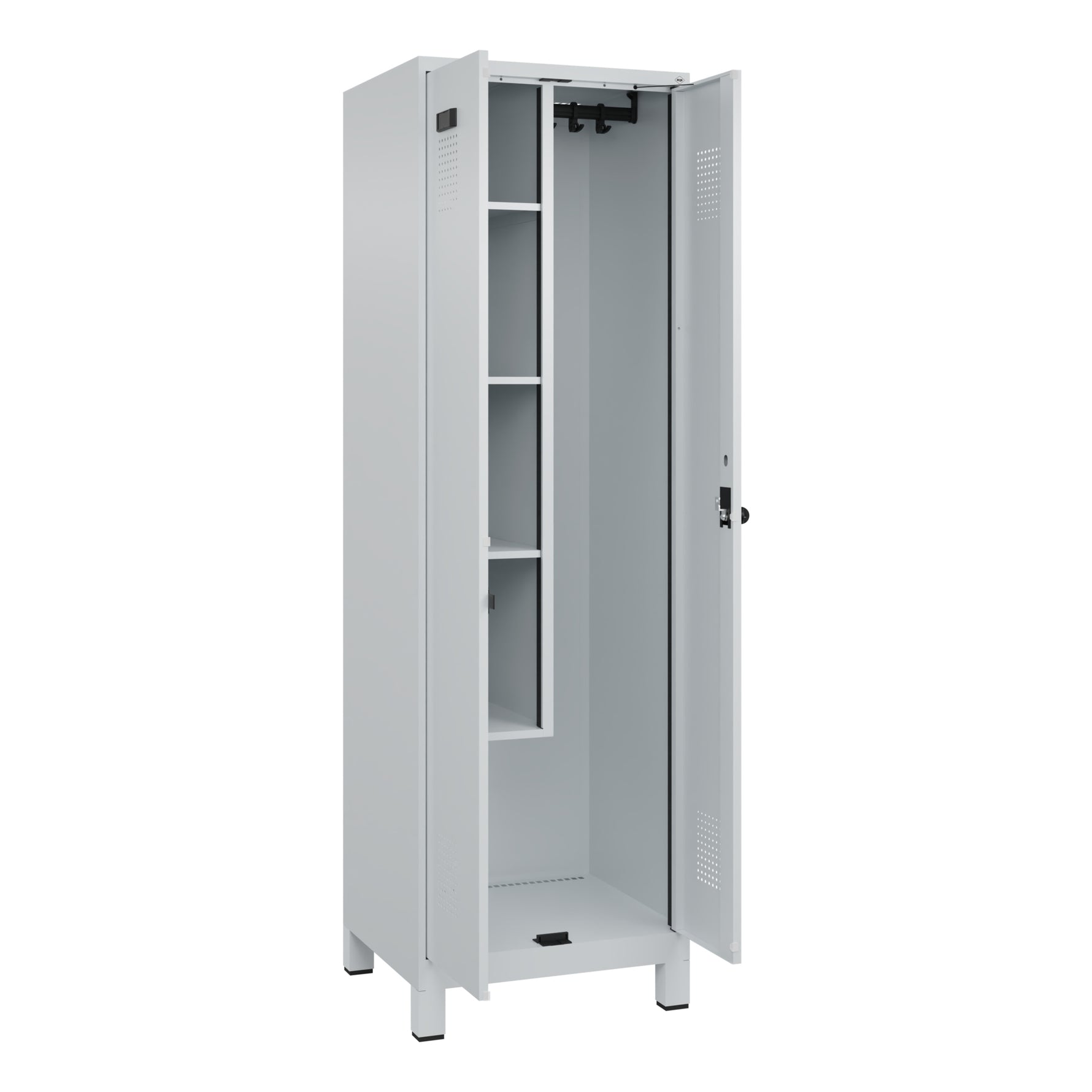 C+P Putzmittelschrank Evolo PLUS mit Standfuß – Produktbild 7