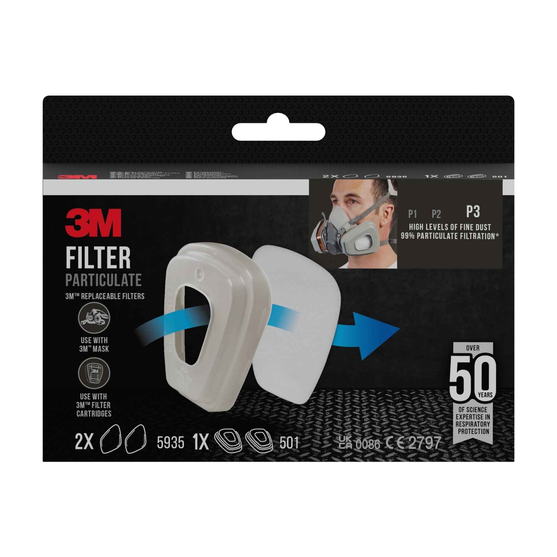 3M Atemfilter P3R