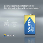 Varta Batterie Longlife Power E-Block 580 mAh