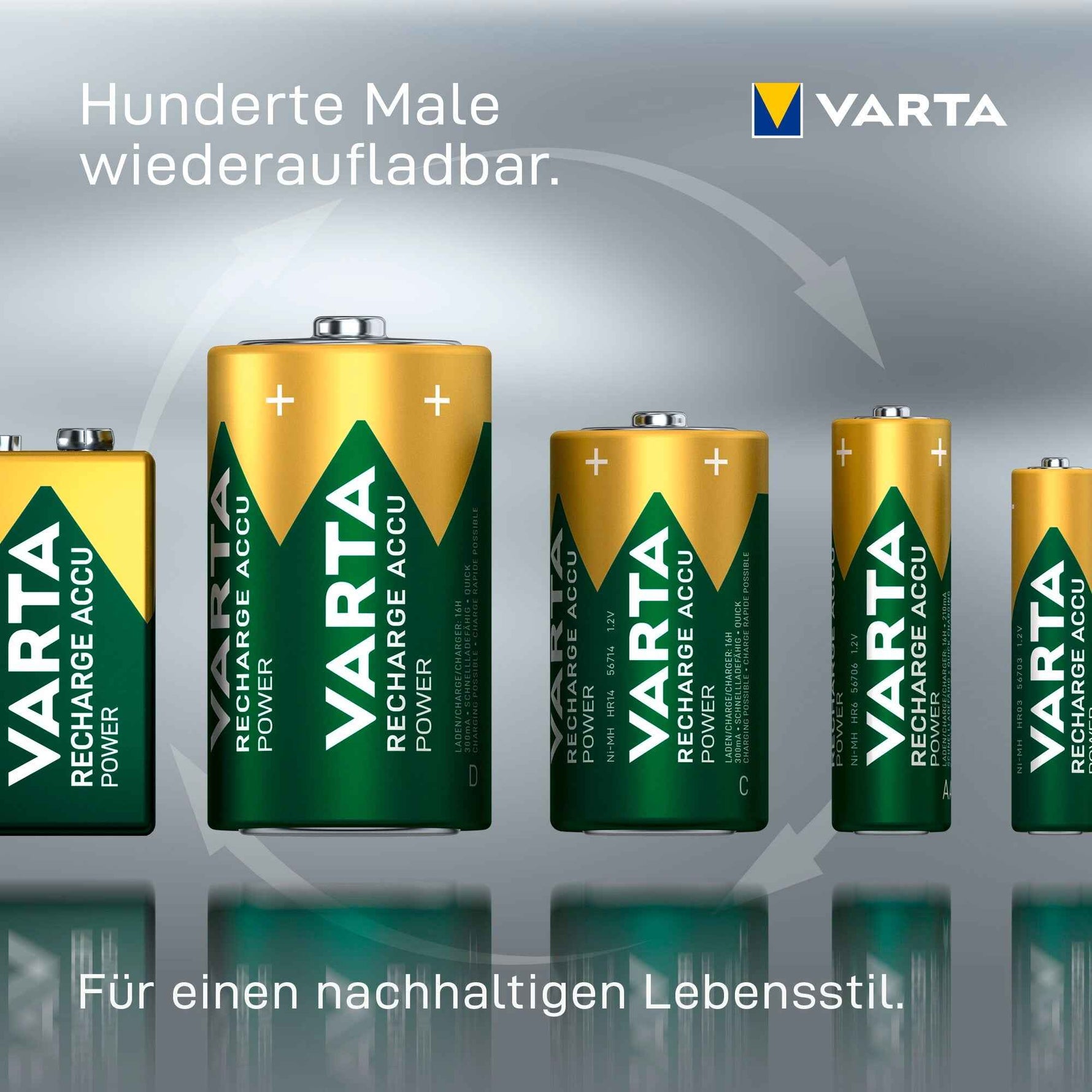 Varta Akku Recharge Accu Power AAA/Micro 2 St./Pack.