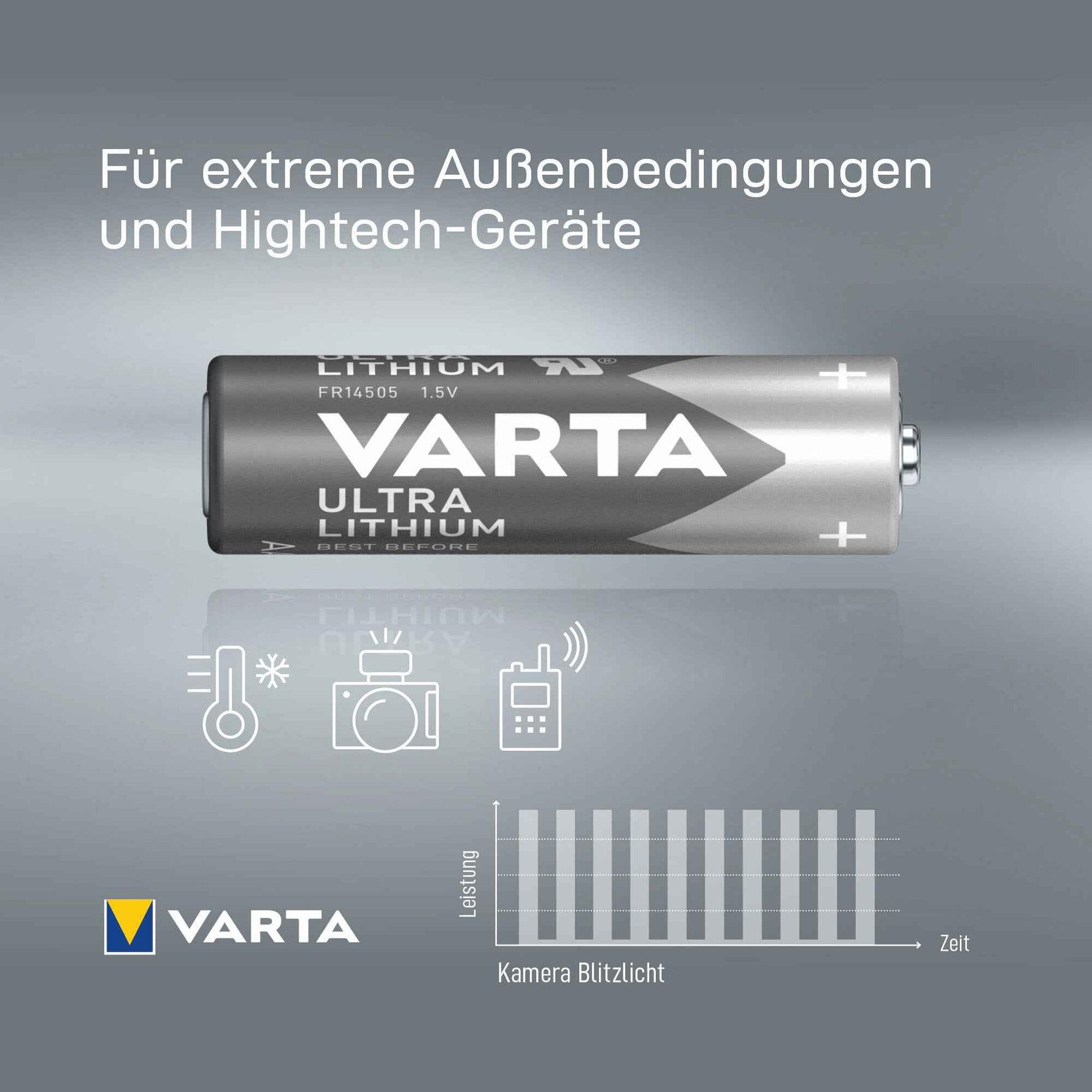 Varta Batterie Ultra Lithium AA/Mignon