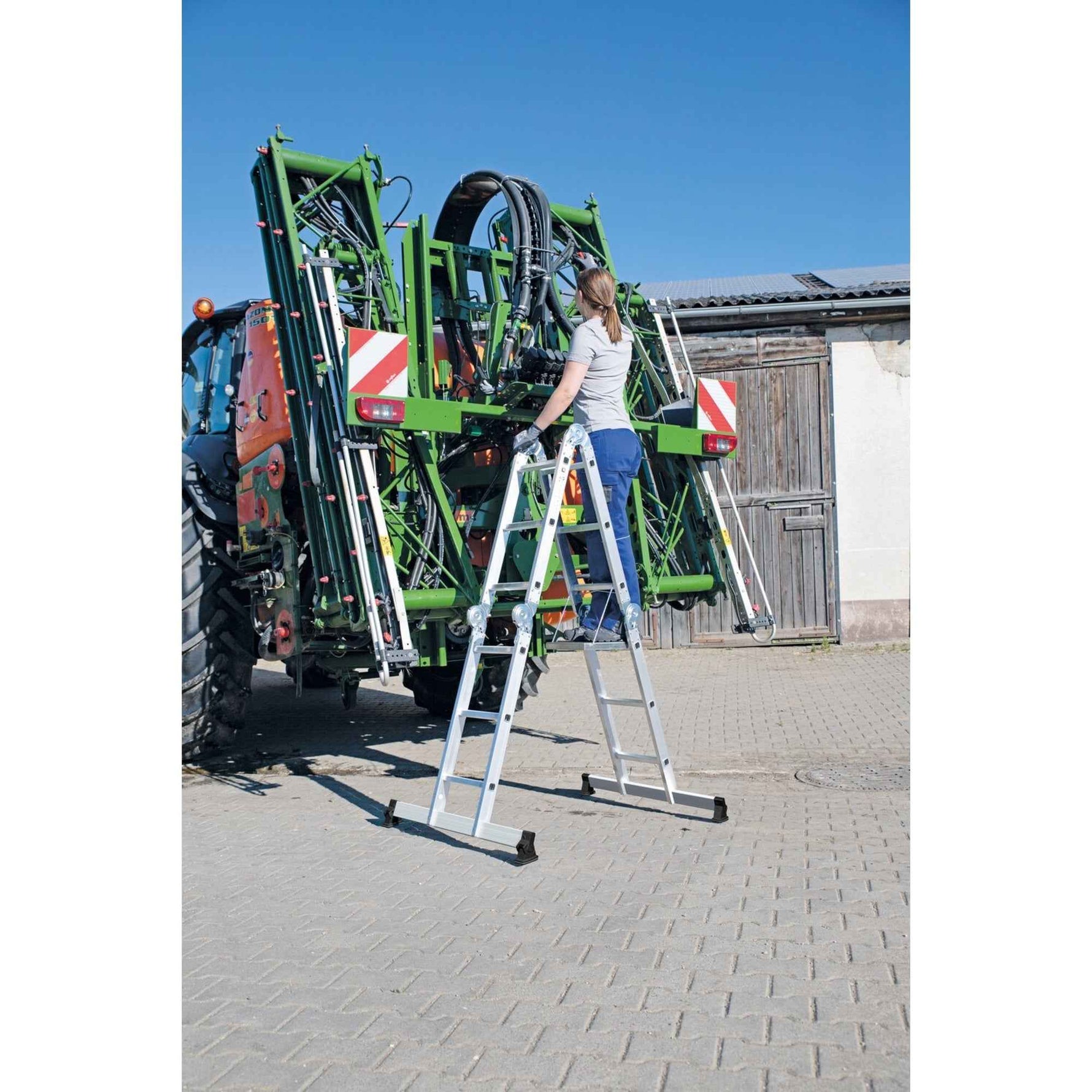MUNK Multifunktionsleiter max. Arbeitshöhe 4,8 m