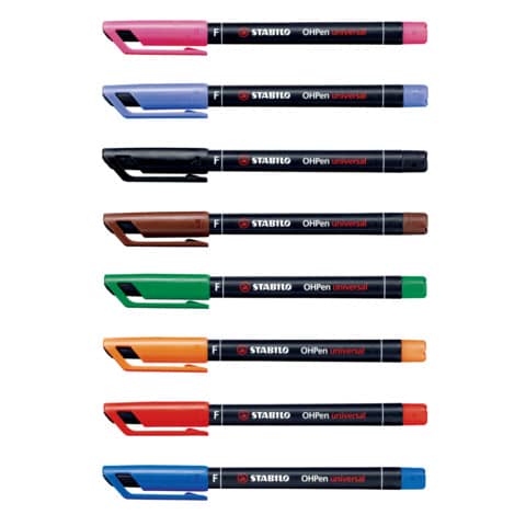 STABILO® Folienstift OHPen universal – Der Profi für Präsentationen und glatte Oberflächen – Produktbild 8