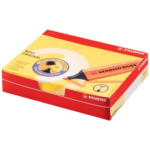 STABILO® BOSS® ORIGINAL – Design-Klassiker unter den Textmarkern - Wiepa Bürofachpartner
