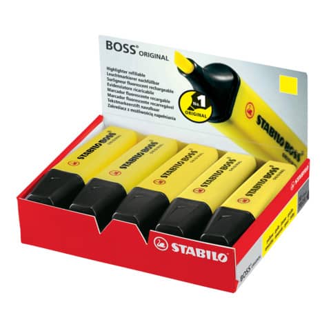 STABILO® BOSS® ORIGINAL – Design-Klassiker unter den Textmarkern - Wiepa Bürofachpartner