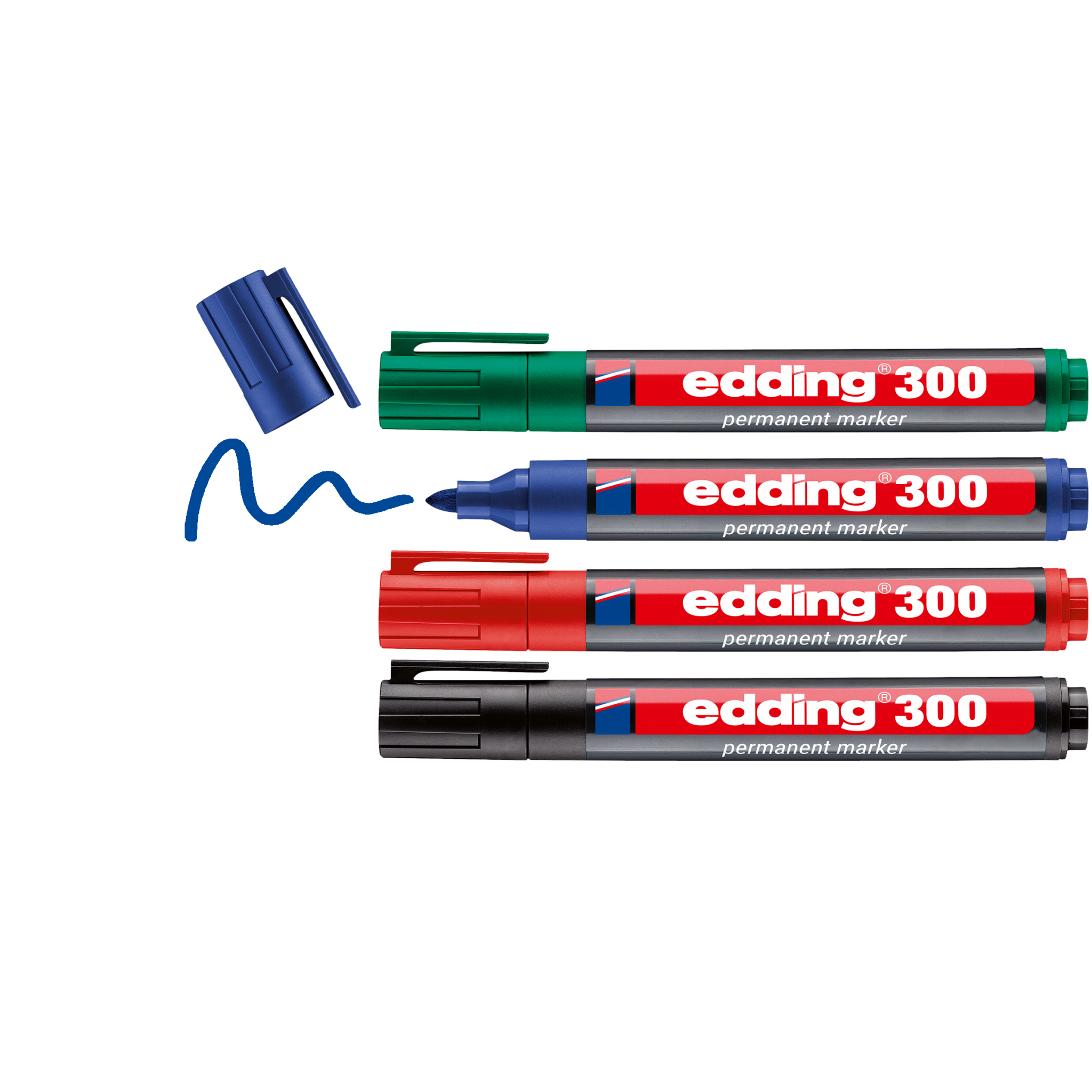 edding 300 Permanent Marker – The efficient professional marker, various colours