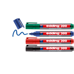 edding 300 Permanentmarker – Der effiziente Profi-Marker, div. Farben