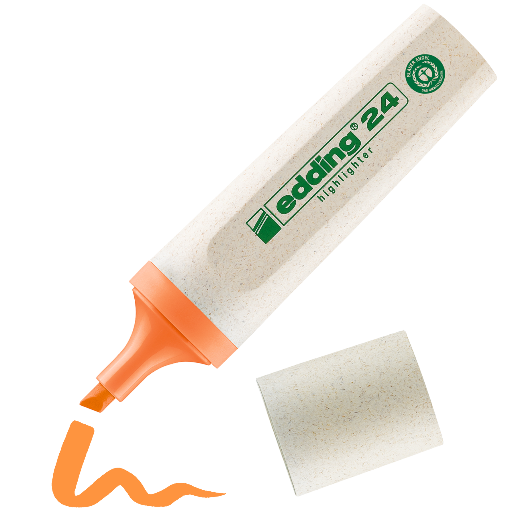 edding Textmarker Highlighter 24 EcoLine – Nachhaltiges Markieren mit dem Blauen Engel – Produktbild 10