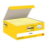 Post-it® Haftnotizblock-Aktionspaket gelb - 24 Blöcke in drei Größen