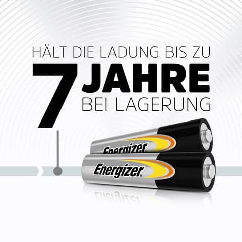 Energizer® Batterie Alkaline Power AAA/Micro - 24er-Pack - Wiepa Bürofachpartner