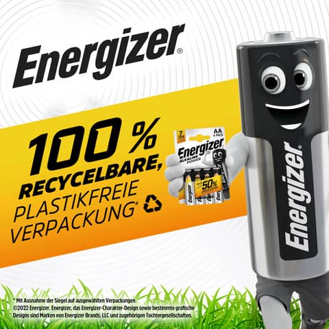 Energizer® Batterie Alkaline Power AAA/Micro - 24er-Pack - Wiepa Bürofachpartner