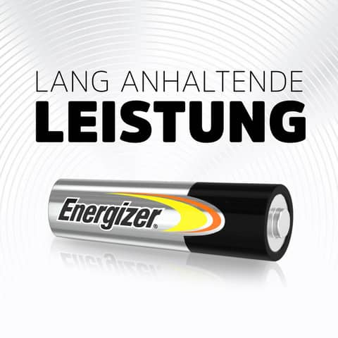 Energizer® Batterie Alkaline Power AAA/Micro - 24er-Pack - Wiepa Bürofachpartner