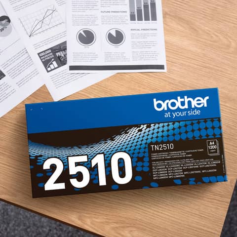 Brother Toner TN-2510 Schwarz – Originalqualität für gestochen scharfe Ergebnisse – Produktbild 6