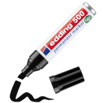 edding 500 Permanentmarker – Der kompakte Profi-Marker mit Keilspitze - Wiepa Bürofachpartner