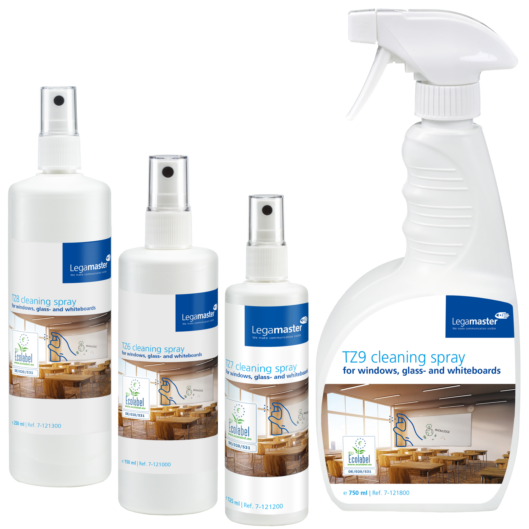 Legamaster Reinigungsspray TZ 6 (150 ml) – Für streifenfreie Whiteboards und Glasboards – Produktbild 6