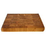 Designer Stirnholzbrett Eiche 35x25x4cm – Unikat mit Lichtenberg-Blitzen