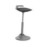 Aeris Muvman ergonomischer, aktiver Stehsitz mit grauem Gestell, ideal für ergonomisches Sitzen und Bewegung am Arbeitsplatz