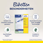 Avery Zweckform Universaletiketten ultragrip 105 x 48 mm – Zuverlässigkeit für Versand und Büro – Produktbild 6