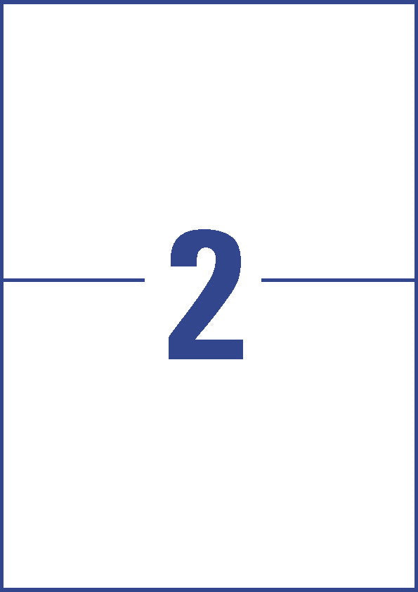 Avery Zweckform Universaletiketten ultragrip 210 x 148 mm - 100 Blatt DIN A4 – Produktbild 5
