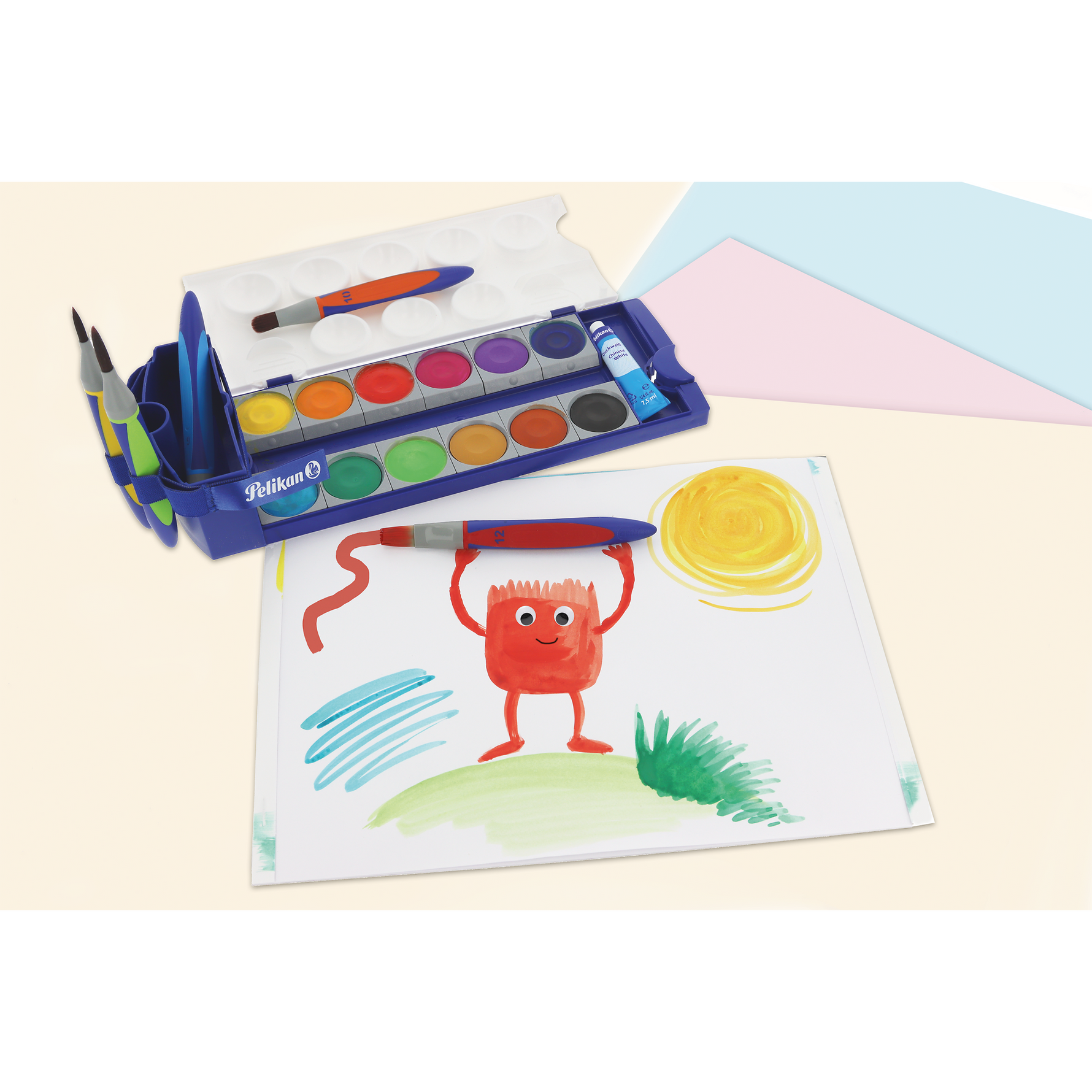 Pelikan Farbkasten K12® – Der Standard für kreative Bildung und Schule – Produktbild 8