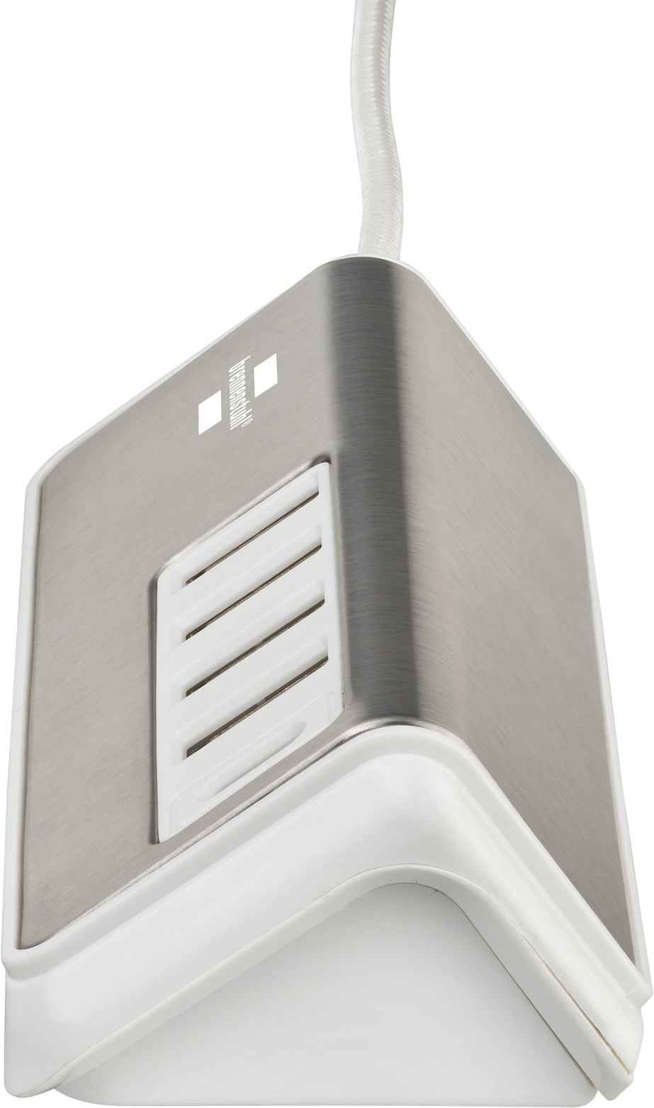 Brennstuhl® Estilo Mehrfach-USB-Ladegerät mit mehreren USB-Anschlüssen und modernem Design, Nahaufnahme des Ladegeräts.