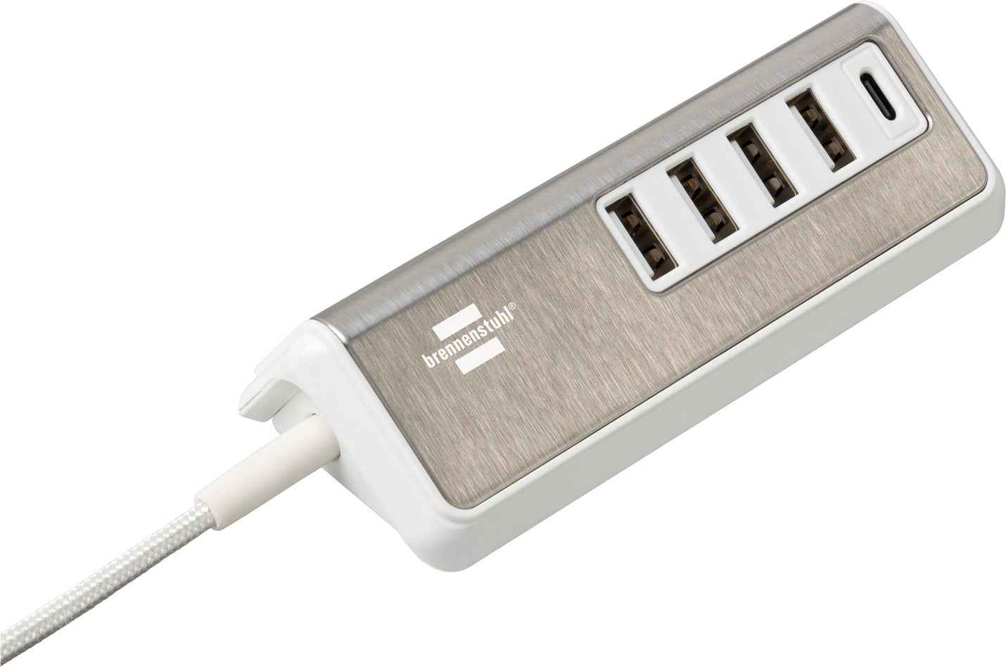 Brennenstuhl® estilo USB-Ladegerät mit mehreren USB-Anschlüssen, kompakte Ladestation für Smartphones und Tablets.