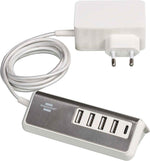 brennenstuhl® estilo Mehrfach-USB-Ladegerät mit mehreren USB-Anschlüssen und kompakter Bauform, Detailansicht