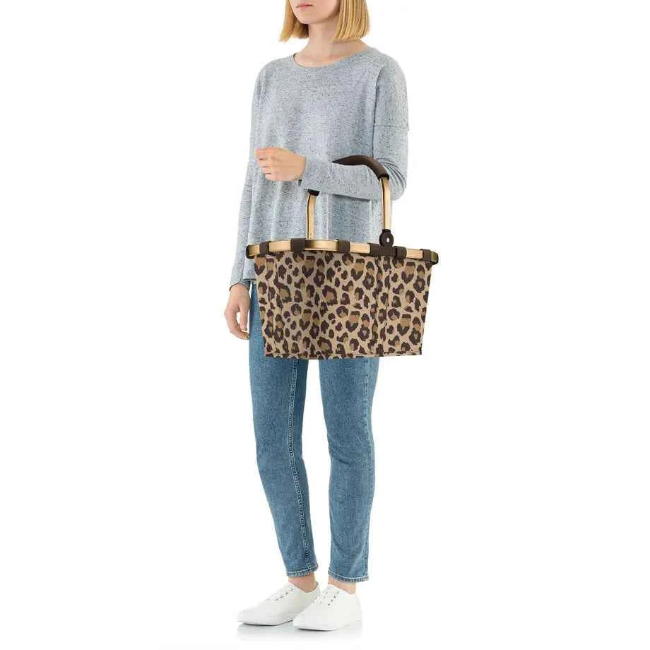 Reisenthel® Einkaufskorb Carrybag aus Stoff mit Tragegriff und Reißverschluss, ideal für Einkäufe und unterwegs