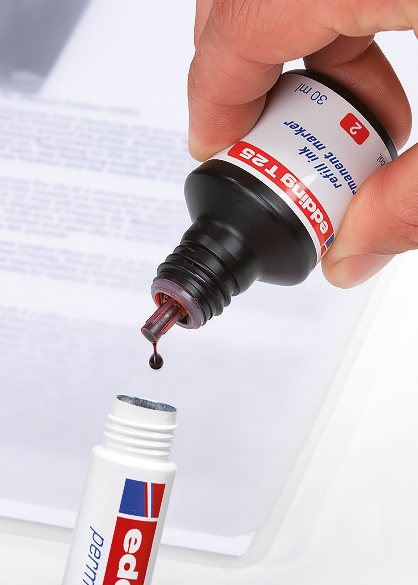 edding 500 Permanentmarker – Der kompakte Profi-Marker mit Keilspitze - Wiepa Bürofachpartner