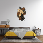 🇩🇪 Germany 3D Wooden Map