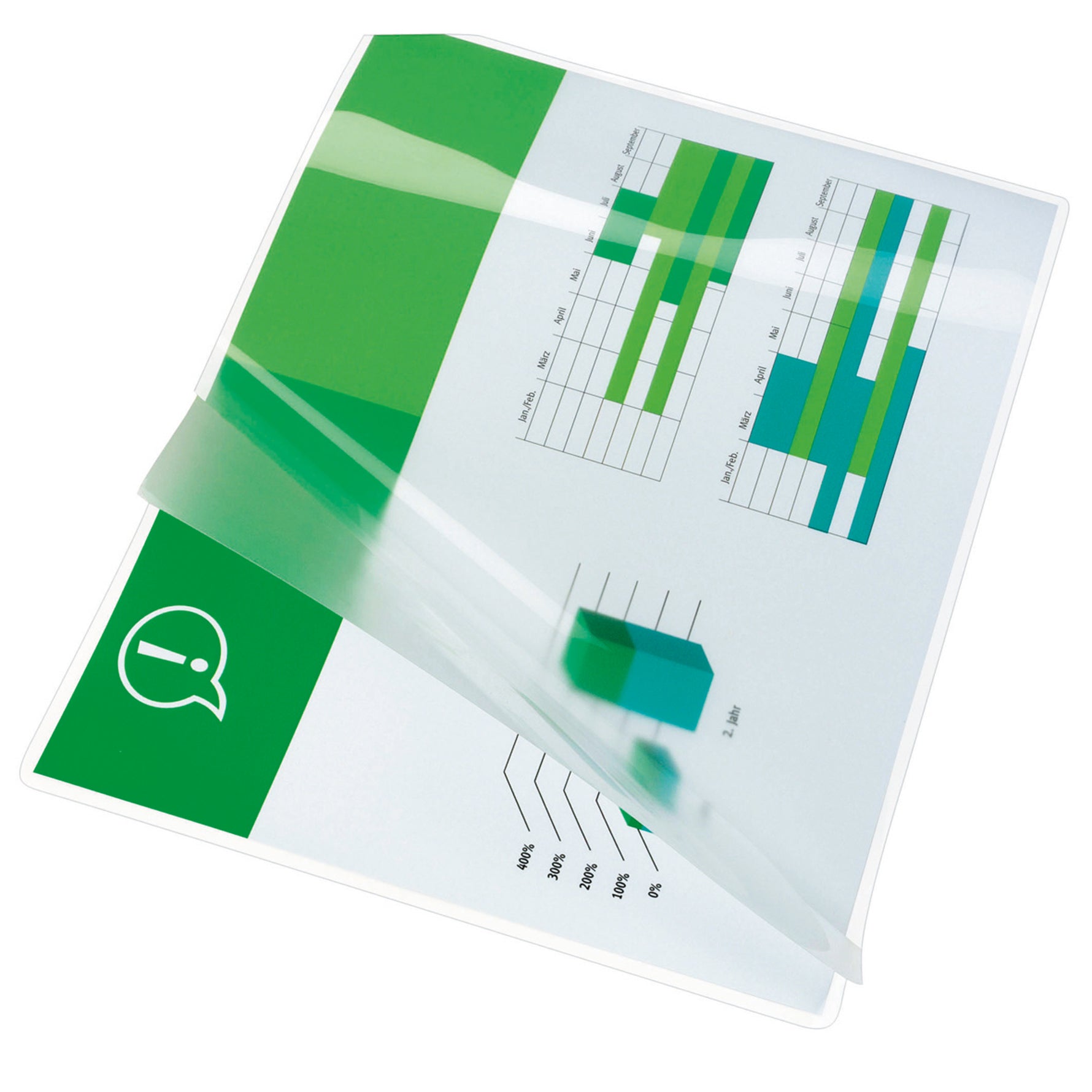 GBC® Laminierfolie Document™ Pouch DIN A4 100 St./Pack.
