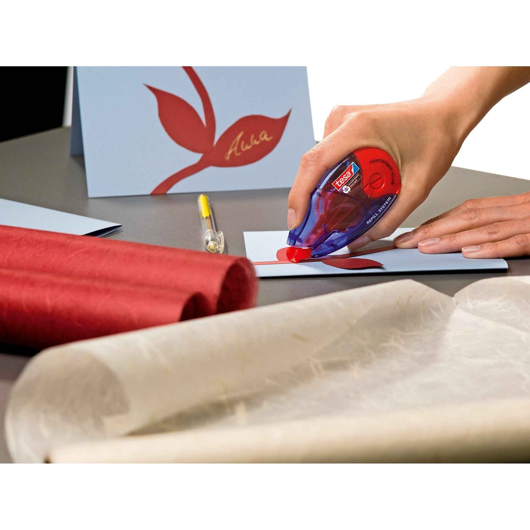 tesa® Kleberoller permanent 2 St./Pack.